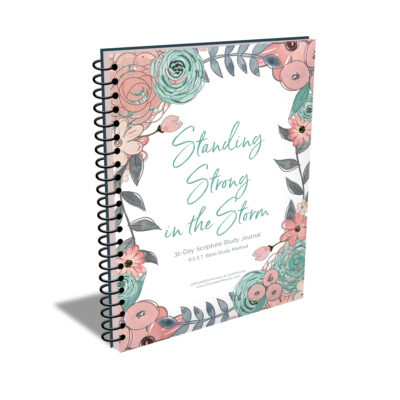 Standing Strong in the Storm Scripture Study Journal