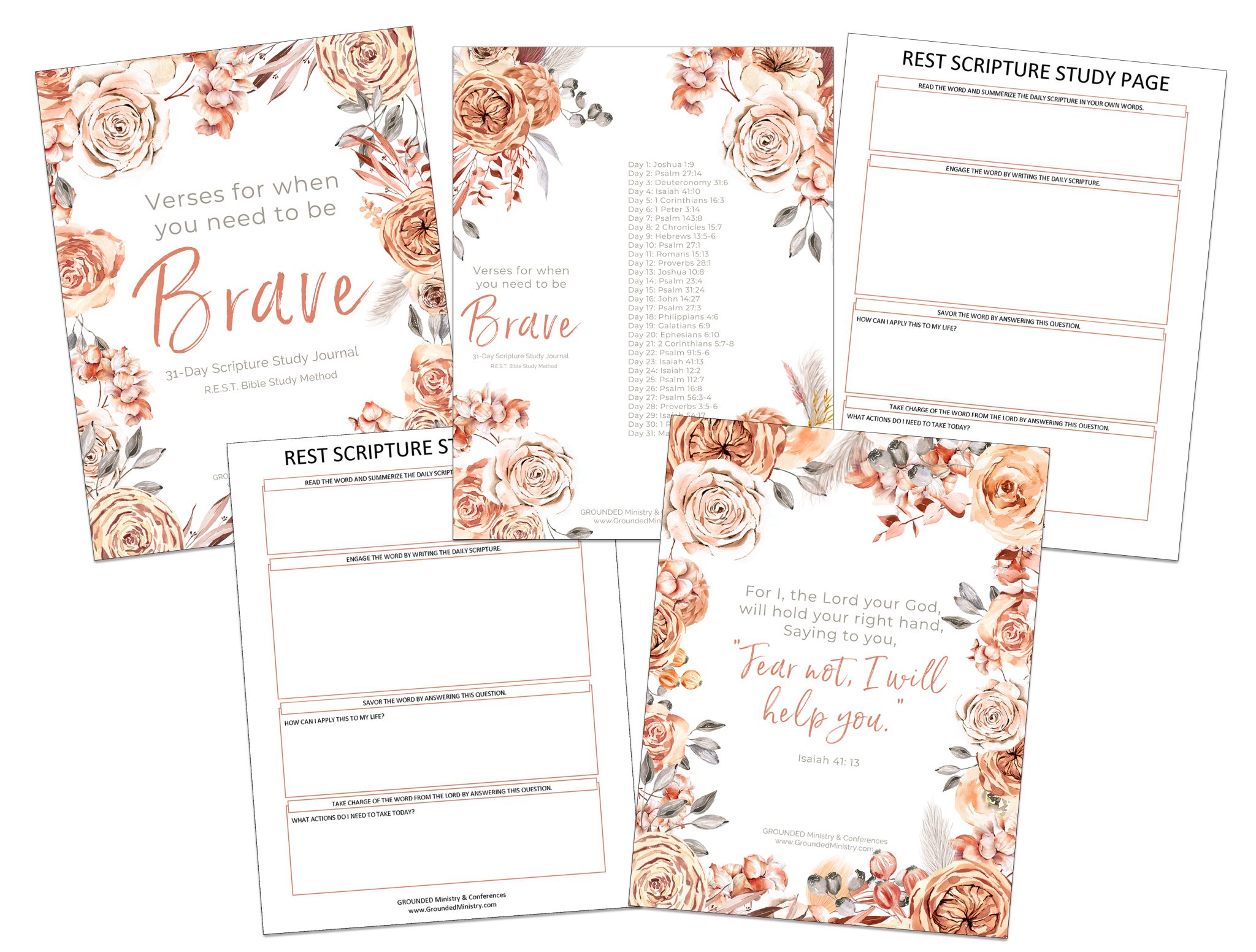 Brave Scripture Study Journal